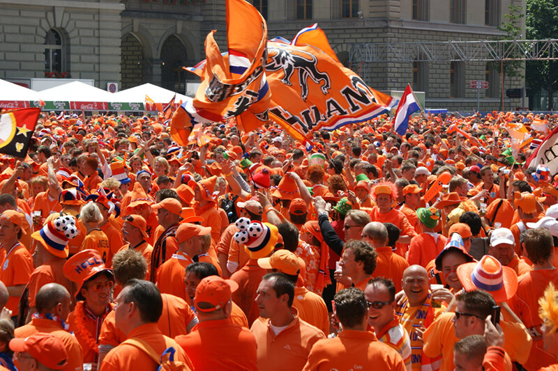 Hà Lan - Orange (Màu da cam)