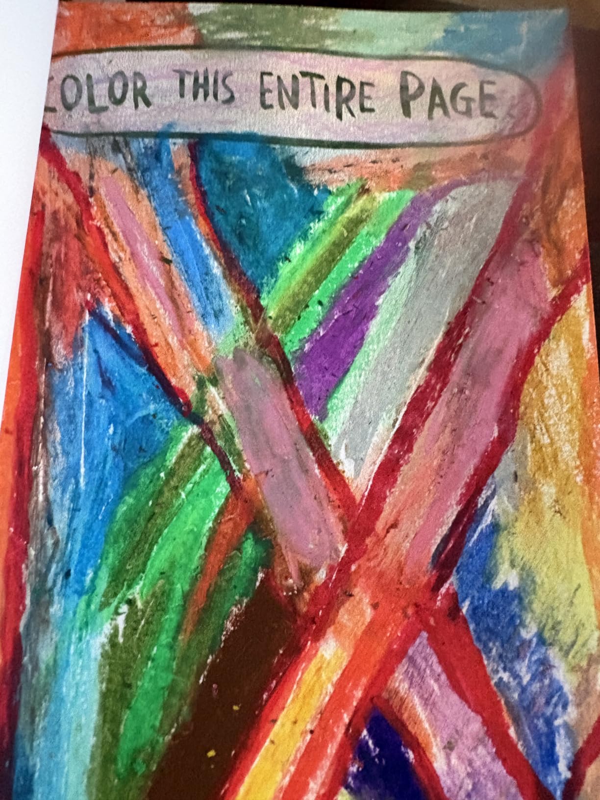 Wreck This Journal: Now in Color customer photo 2