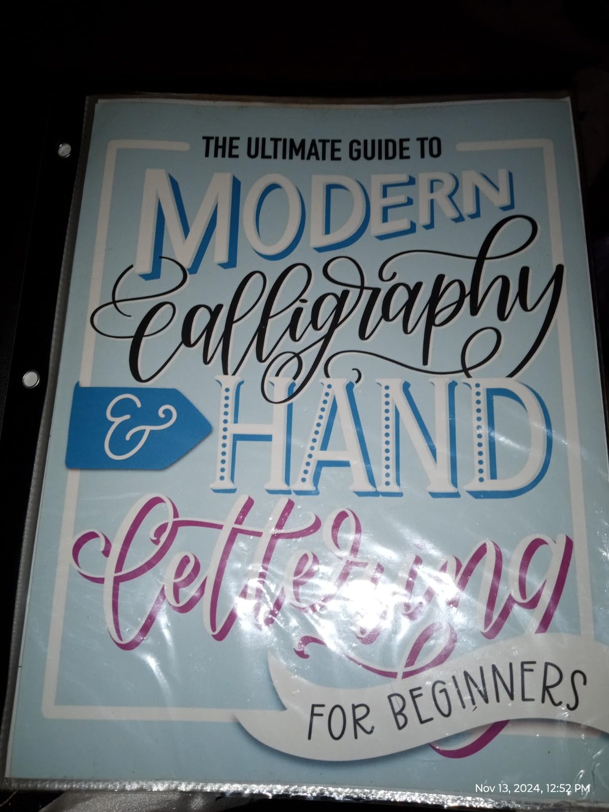 The Ultimate Guide to Modern Calligraphy & Hand Lettering for Beginners customer photo 1
