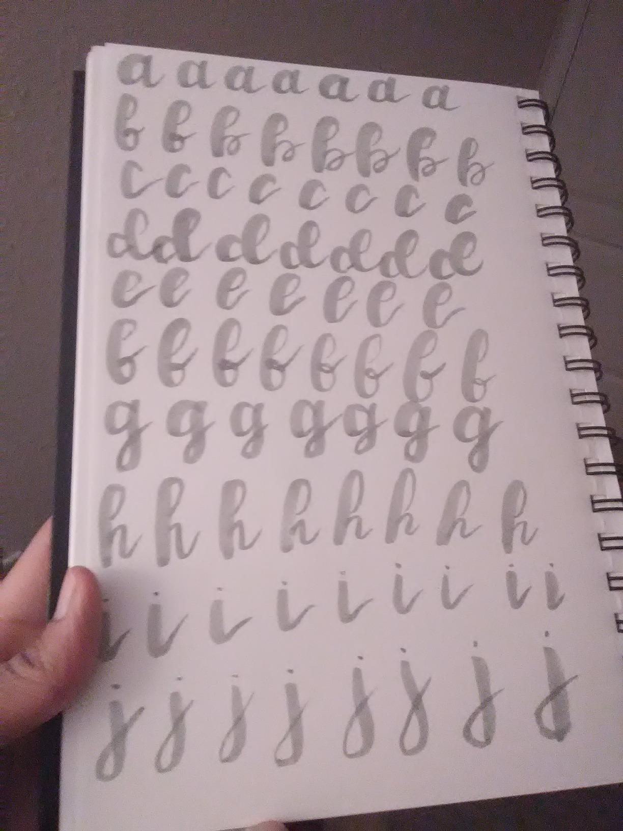 CreateSpace Classics Lettering and Modern Calligraphy: A Beginner's Guide: Learn Hand Lettering and Brush Lettering customer photo 1