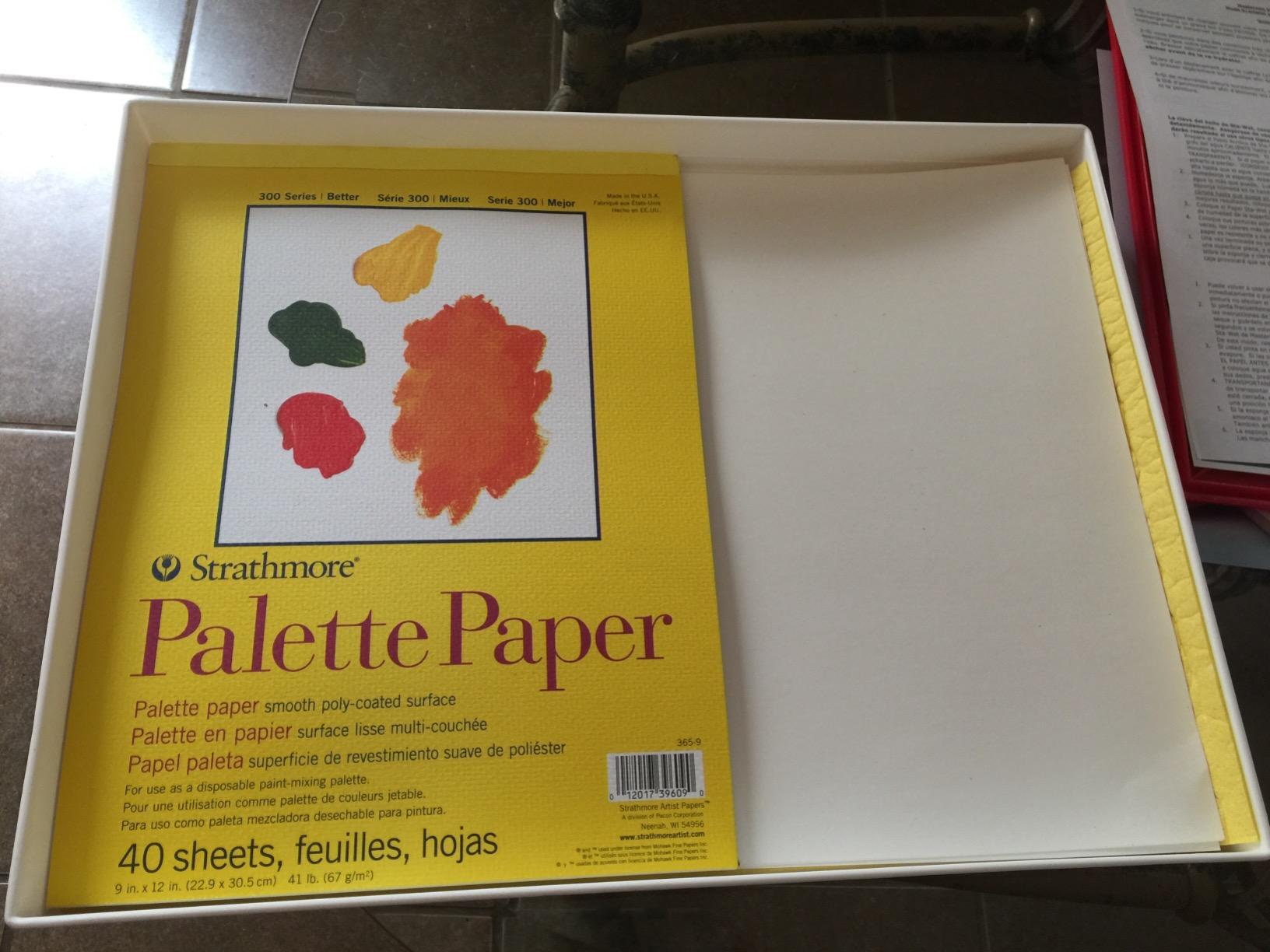 Masterson Sta-Wet Premier Palette with Airtight Lid, 16 X 12 inches, Includes Sponge & 5 Sheets of Sta-Wet Palette Paper (105) customer photo 1