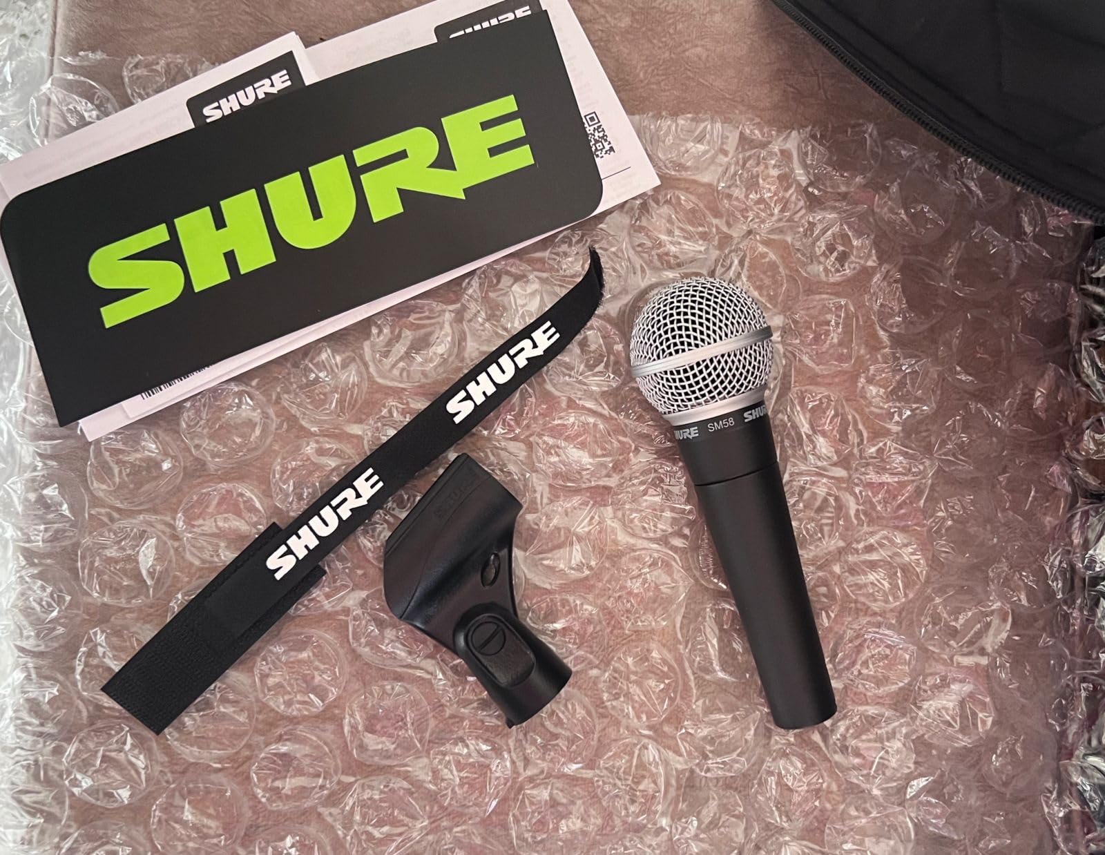 Shure SM58 Pro XLR Dynamic Vocal Microphone customer photo 1