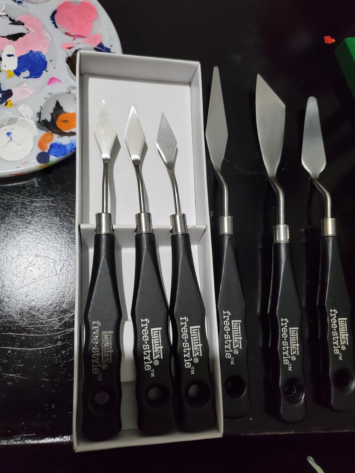 Liquitex Professional Freestyle Small Painting Knife, No. 1 customer photo 1