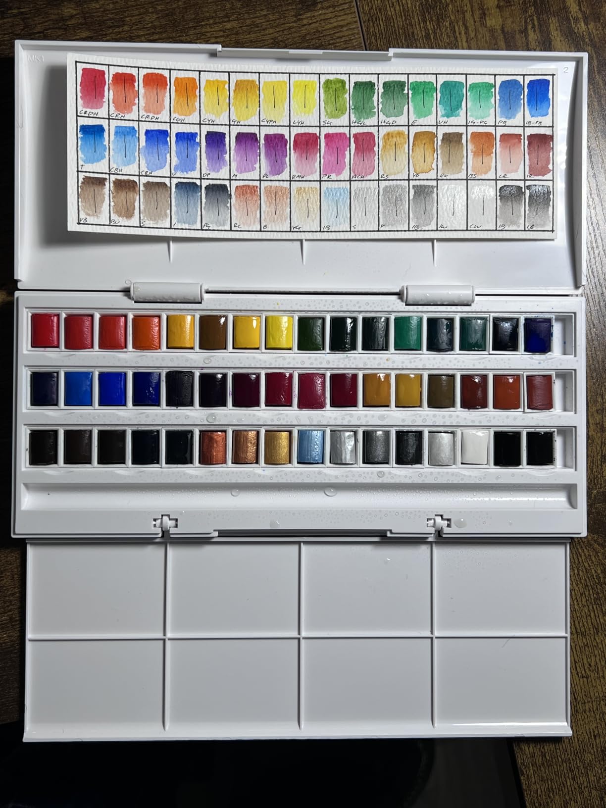 Winsor & Newton Cotman Watercolor Paint Set, 45 Half Pan Studio Set customer photo 1