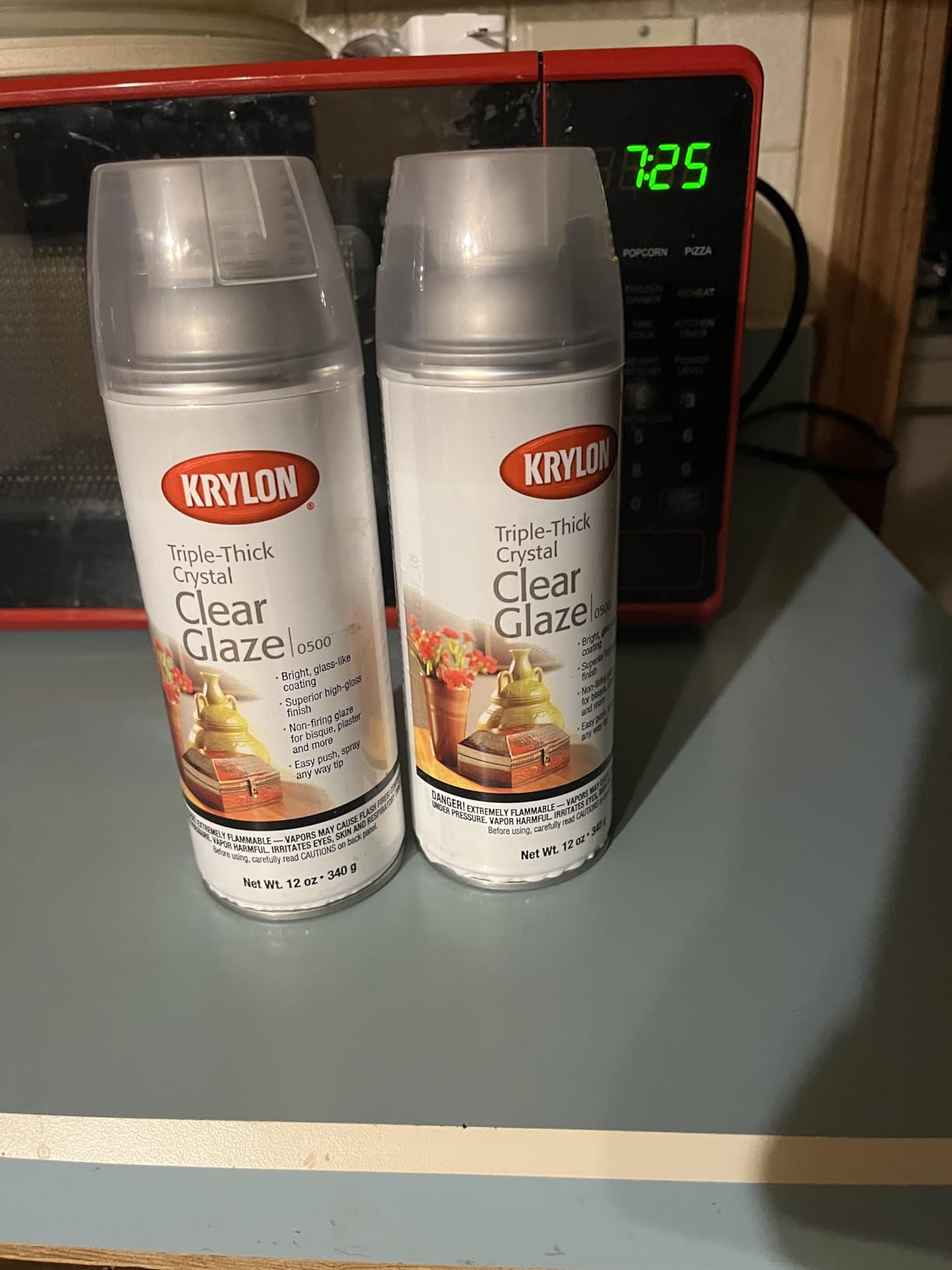 Krylon I00500A00 12-Ounce Triple Thick Clear Glaze Aerosol Spray customer photo 1