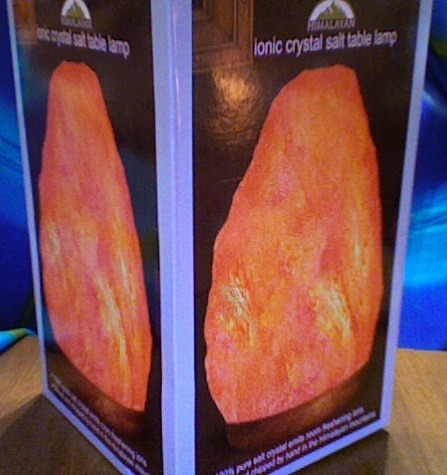 WBM LLC Himalayan Glow Natural Pink Salt Lamp, Crystal Salt Lamp Night Light with (ETL Certified) Brightness Control Dimmer Switch, Wooden Base & Salt Lamps Bulb | 6-8 LBS, Model Number: 1001 customer photo 2