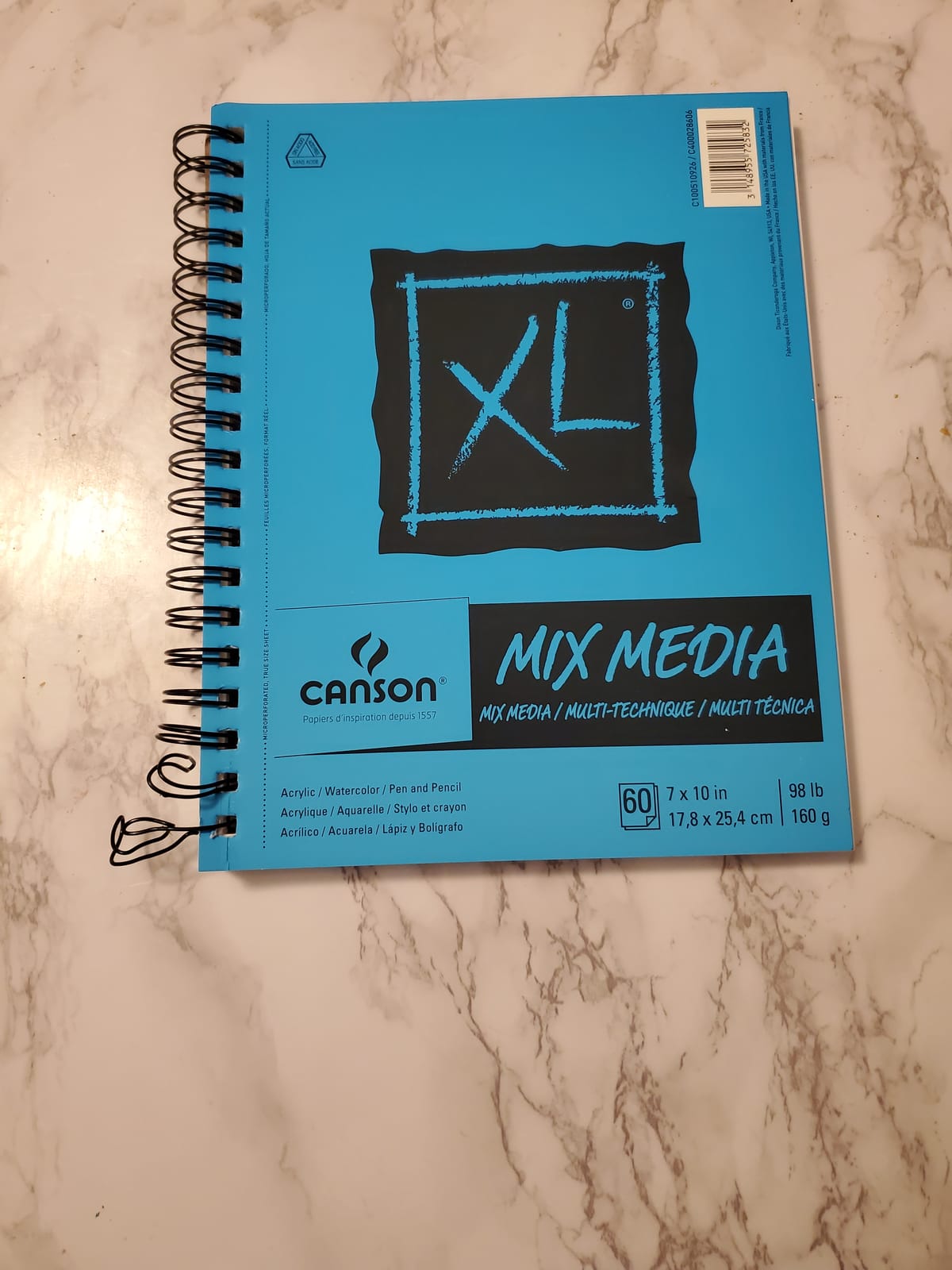 Canson XL Mix Media Pad 9X12 customer photo 2