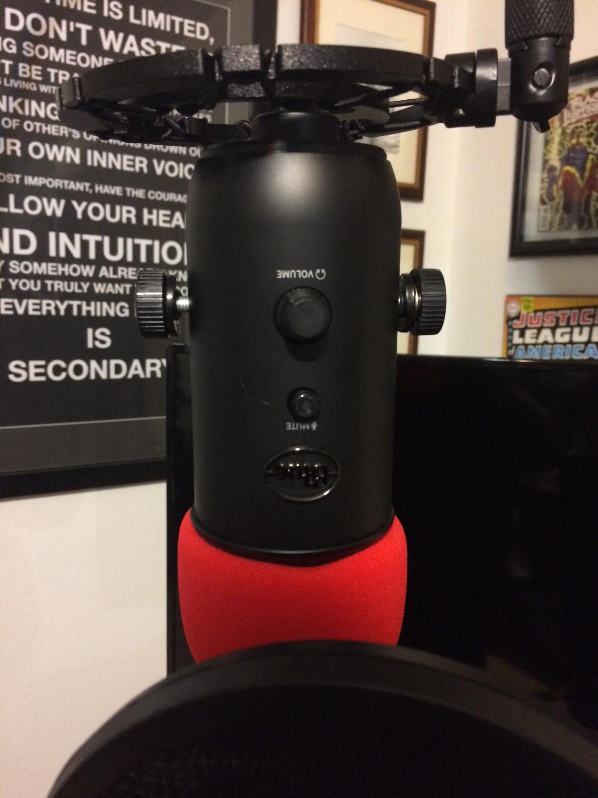 Logitech Creators Blue Yeti USB Microphone for PC, Mac, Gaming, Recording, Streaming, Podcasting, Studio and Computer Condenser Mic with Blue VO!CE Effects, 4 Pickup Patterns, Plug and Play - Silver customer photo 2