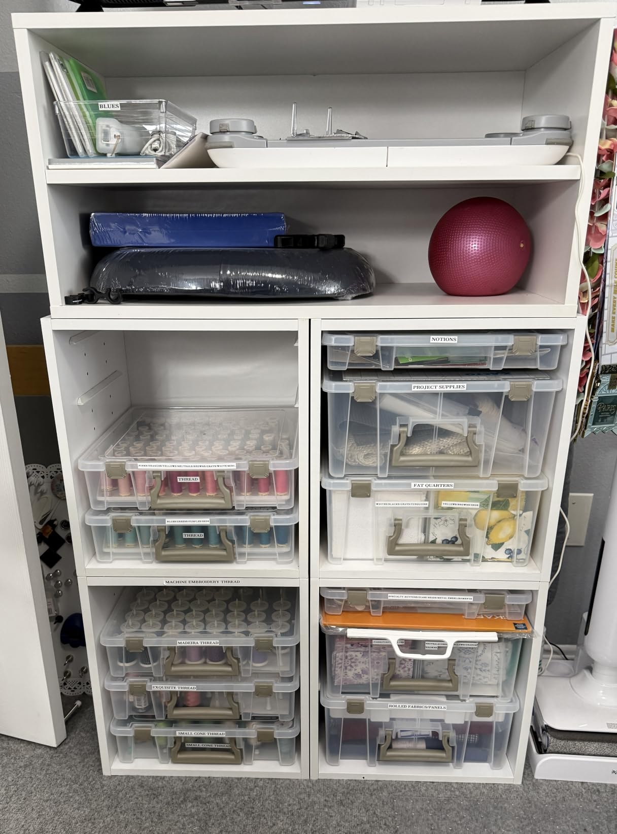 ArtBin Super Satchel 1-Compartment Craft Storage Box, Clear customer photo 1