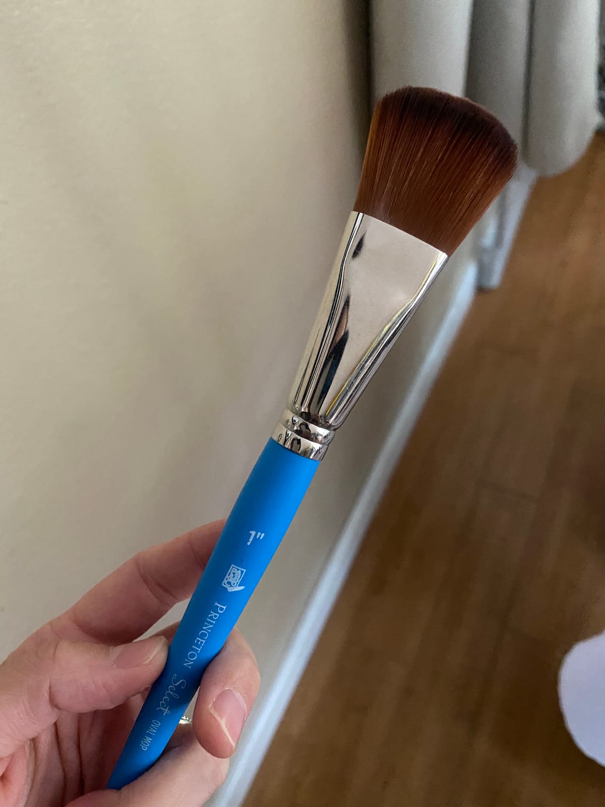 Princeton Select Artiste, Series 3750, Paint Brush for Acrylic, Watercolor and Oil, Oval Mop, 1/2 Inch customer photo 1