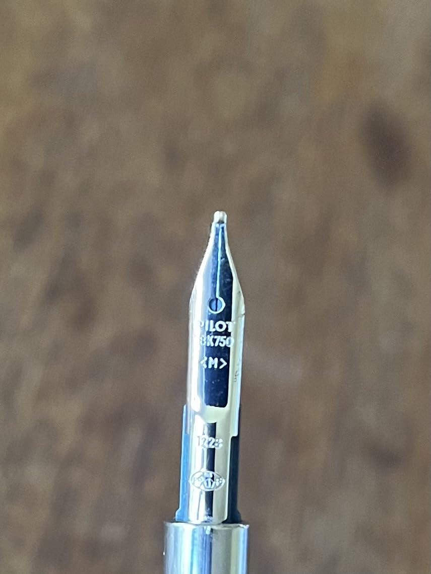 PILOT Vanishing Point Collection Refillable & Retractable Fountain Pen, Matte Black Barrel, Blue Ink, Fine Nib (60580) customer photo 1