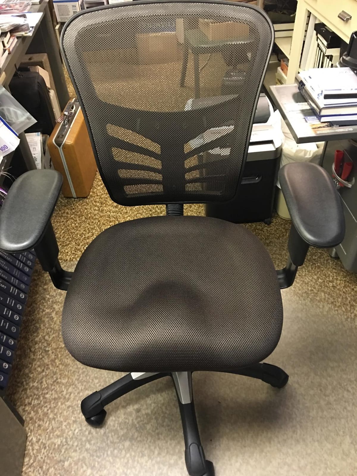 Modway EEI-757-BLK Articulate Ergonomic Mesh Office Chair in Black customer photo 2