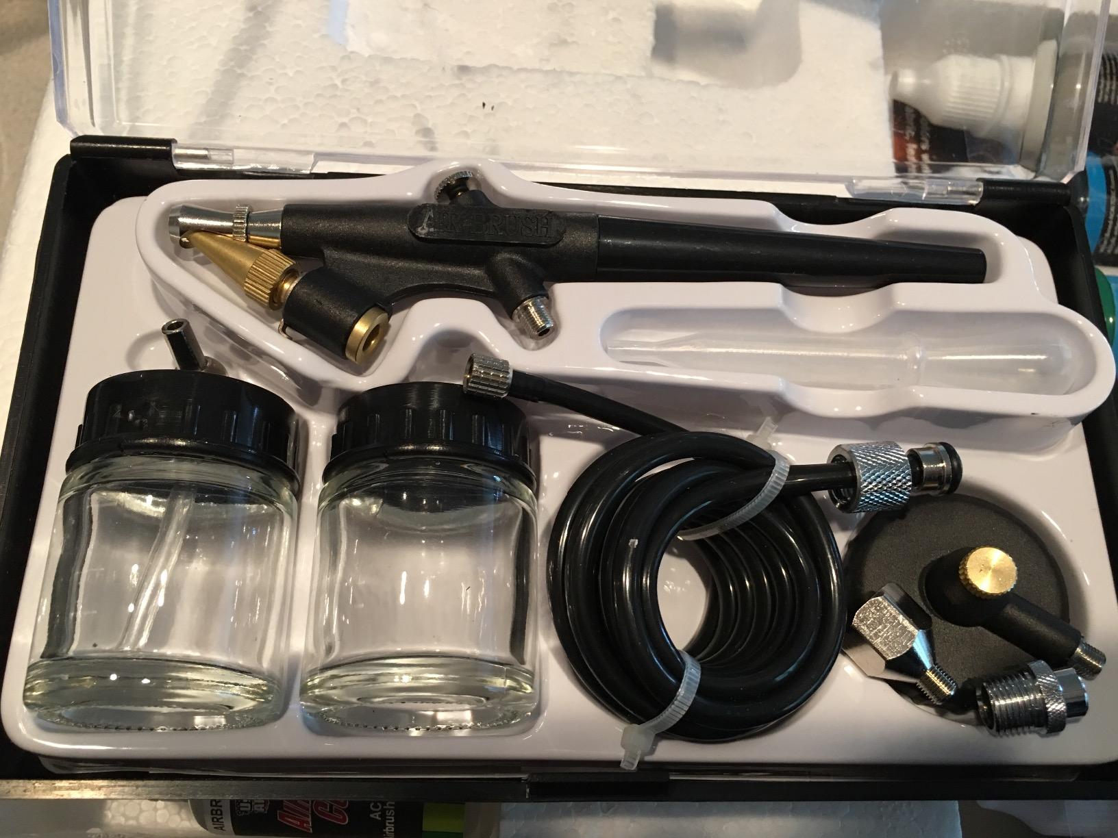 Master Airbrush Cool Runner II Airbrush Kit with 3 Airbrushes Acrylic Paint customer photo 2