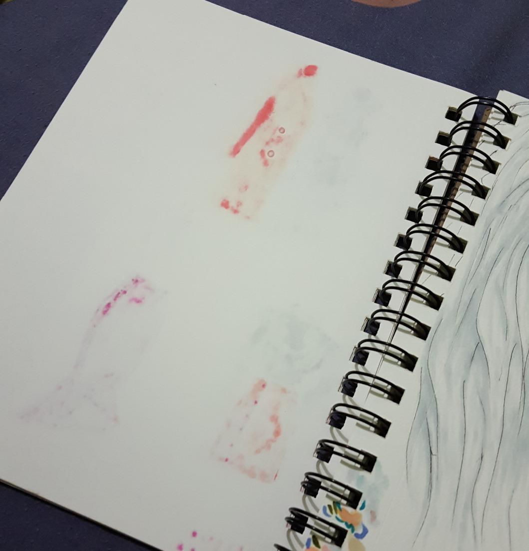 Canson Artist Series Mixed Media Paper, Wirebound Pad, 5.5x8.5 inches, 30 Sheets (138lb/224g) - Artist Paper for Adults and Students - Watercolor, Gouache, Graphite, Ink, Pencil, Marker customer photo 2