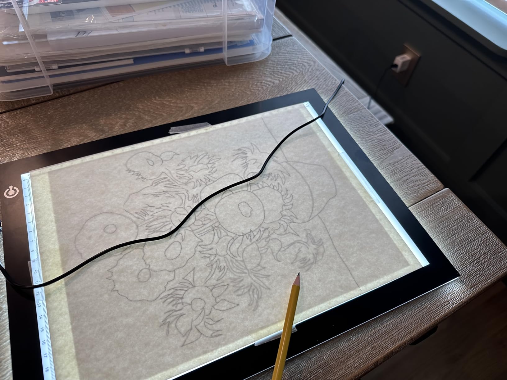 ME456 A4 LED Light Box 14