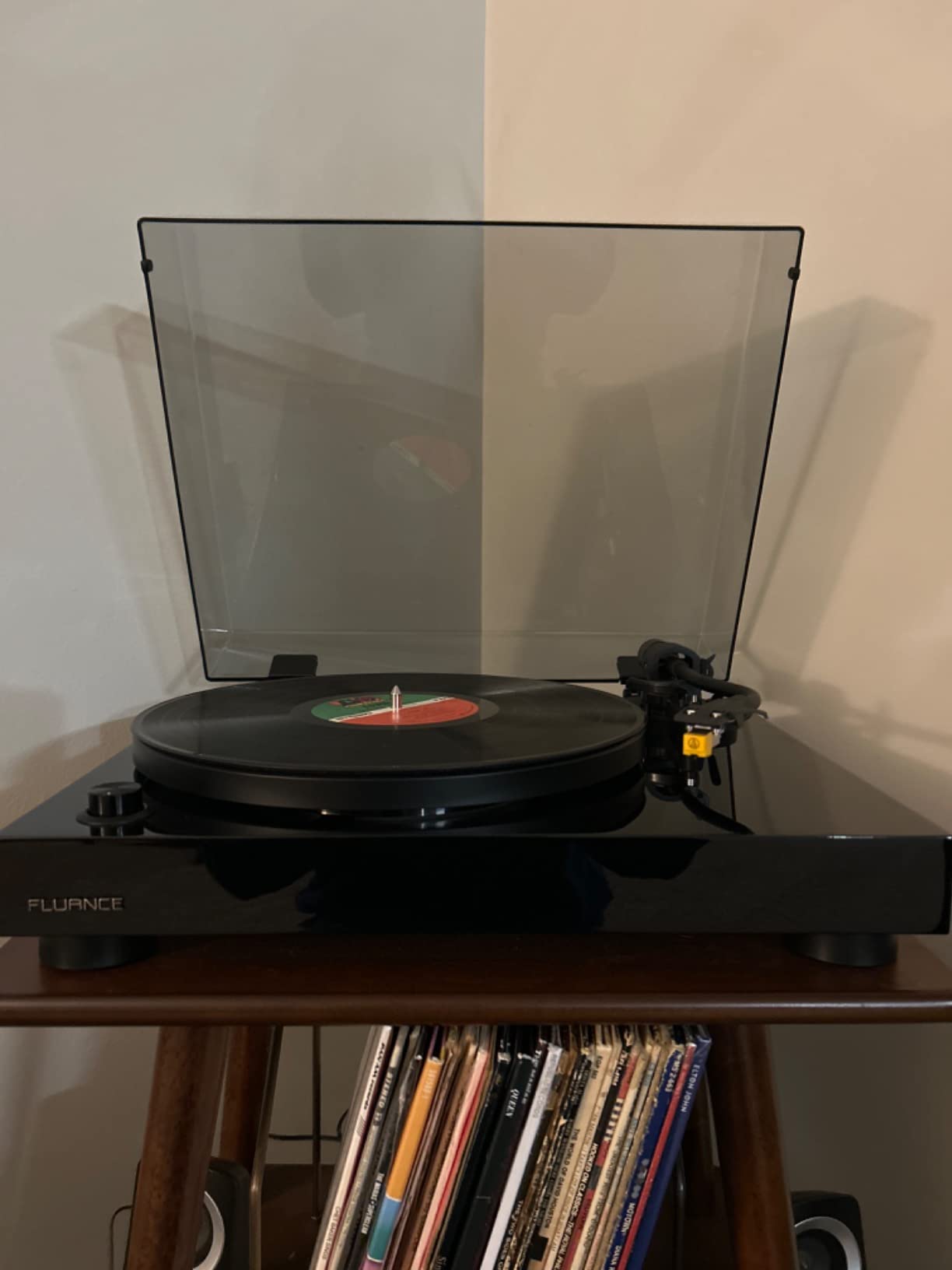 Fluance RT80 Classic High Fidelity Vinyl Turntable Record Player with Audio Technica AT91 Cartridge, Belt Drive, Built-in Preamp, Adjustable Counterweight, Solid Wood Plinth - Piano Black customer photo 1
