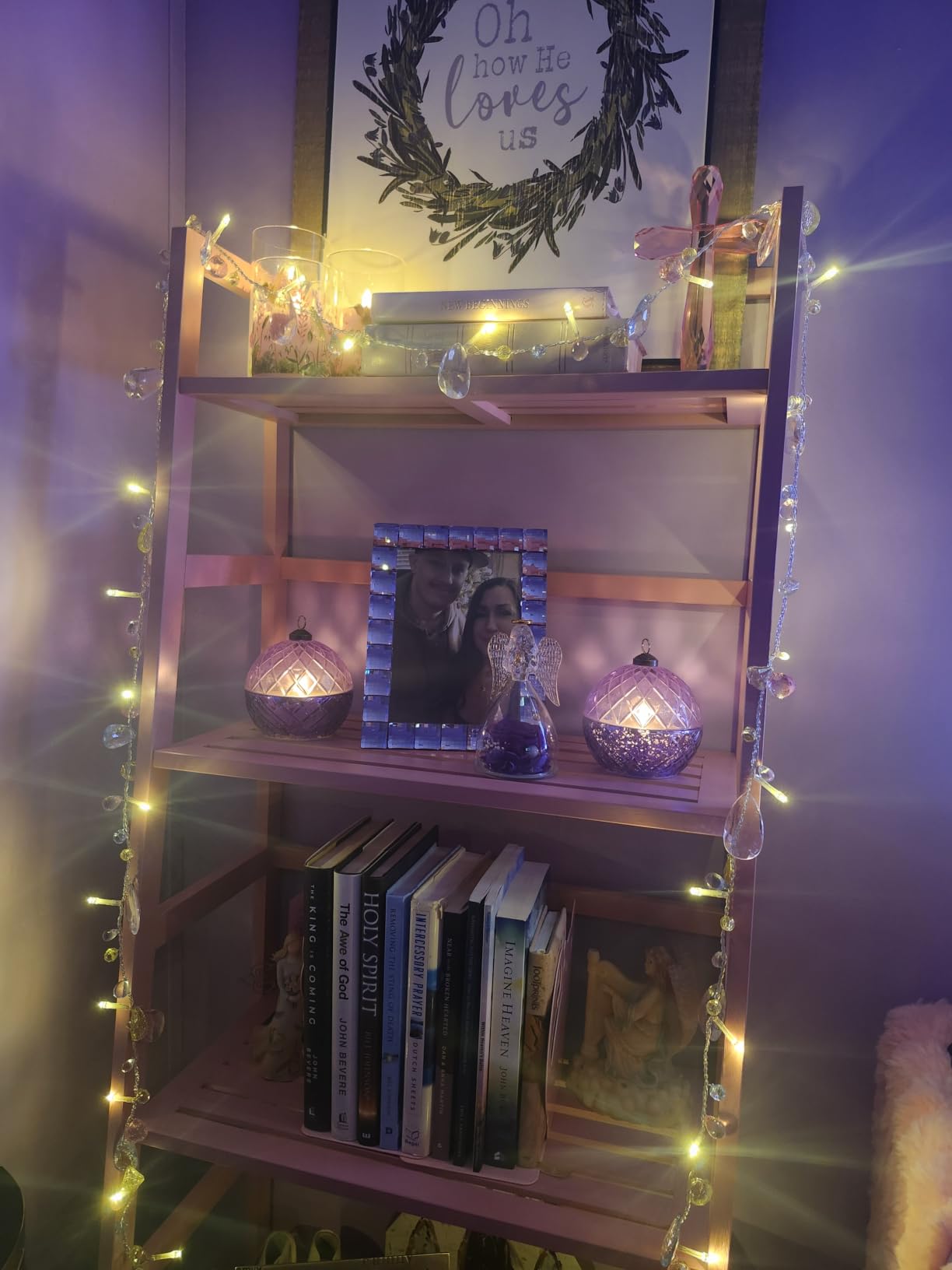 Battery Fairy String Lights Acrylic Gems Jewels String Lights with Remote customer photo 2