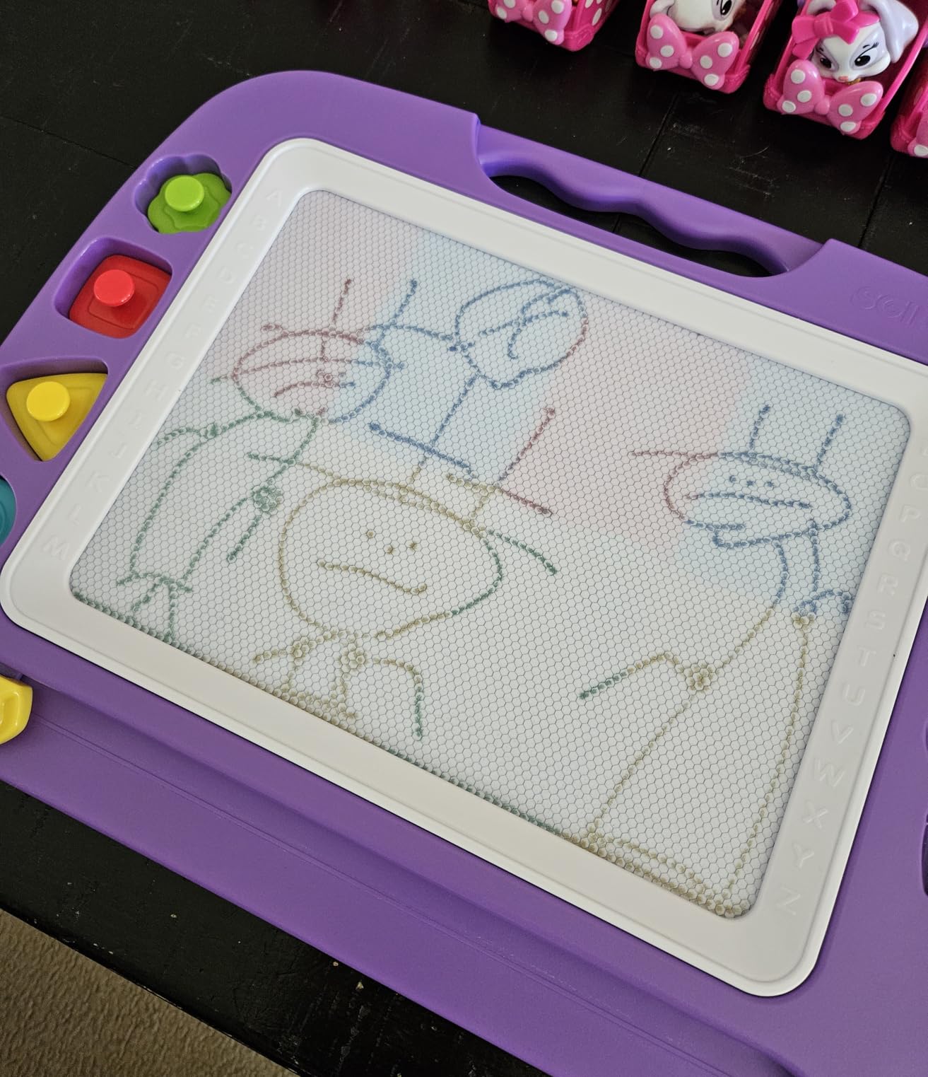SGILE Magnetic Drawing Board for Kids, Toddler Doodle Toys, Large 16 × 13