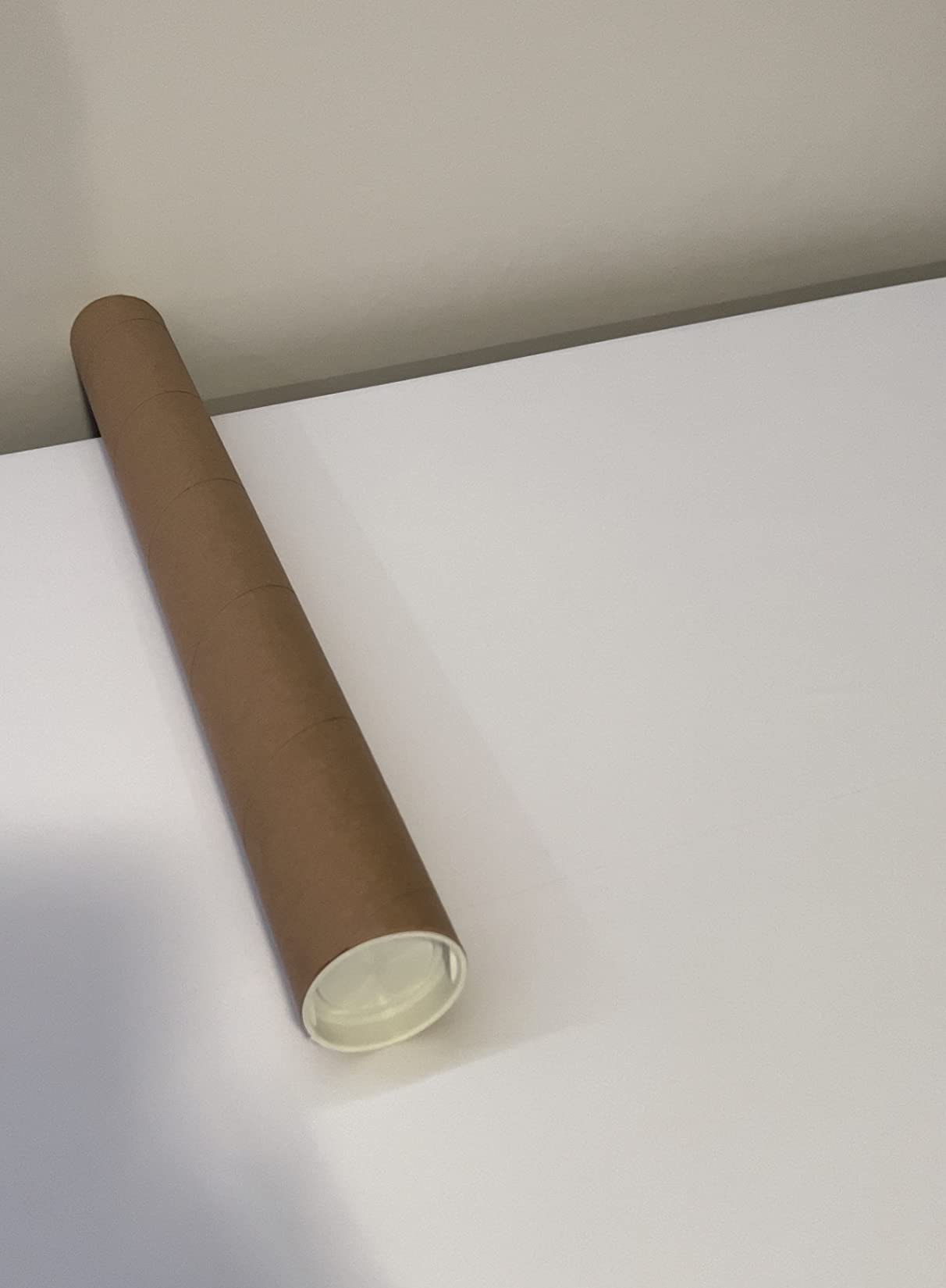 MagicWater Supply 2 x 18 Inch Kraft Mailing Tubes with End Cap - 12 Pack customer photo 2