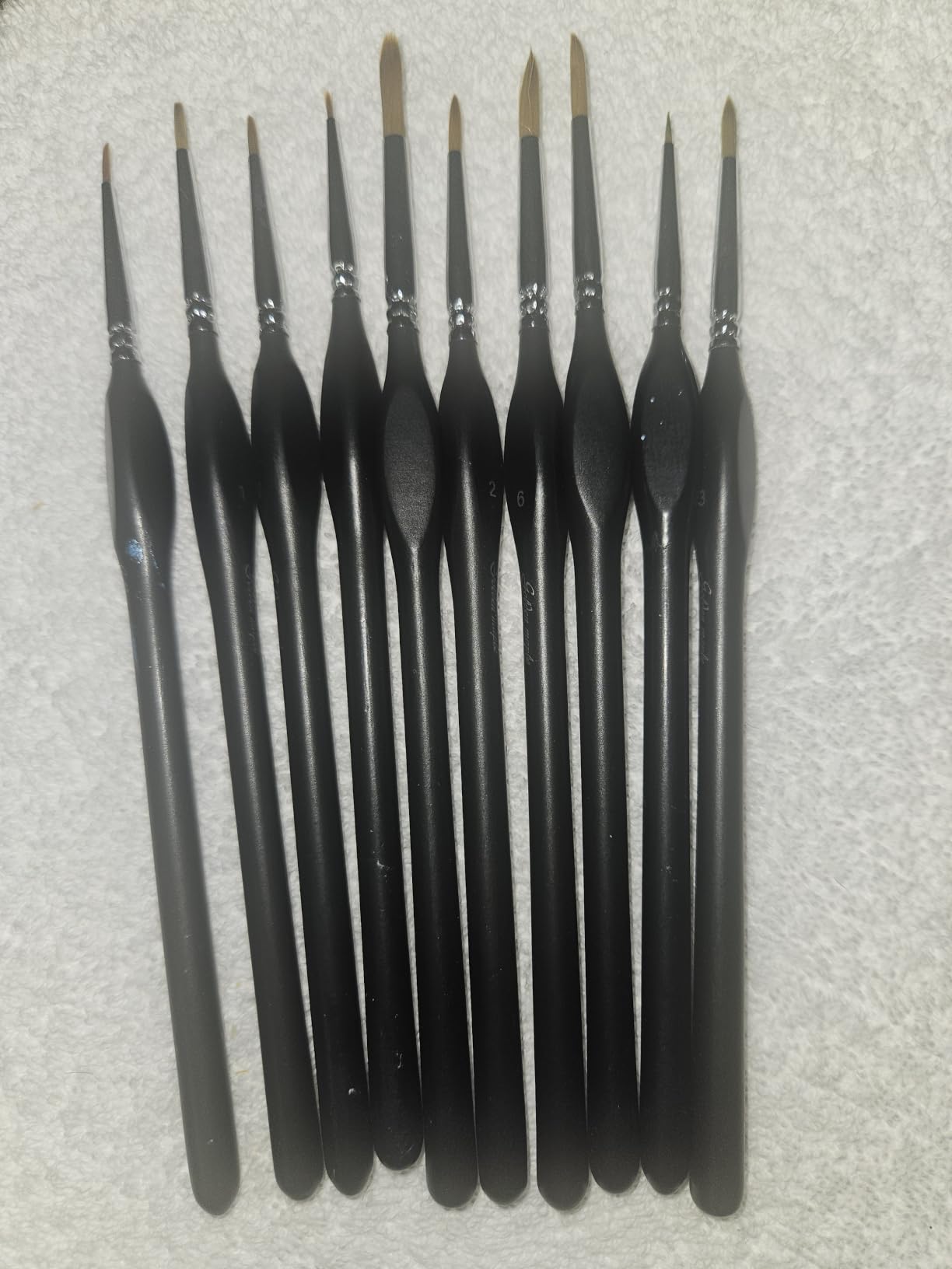 Golden Maple Detail Paint Brushes Set 10pcs customer photo 1