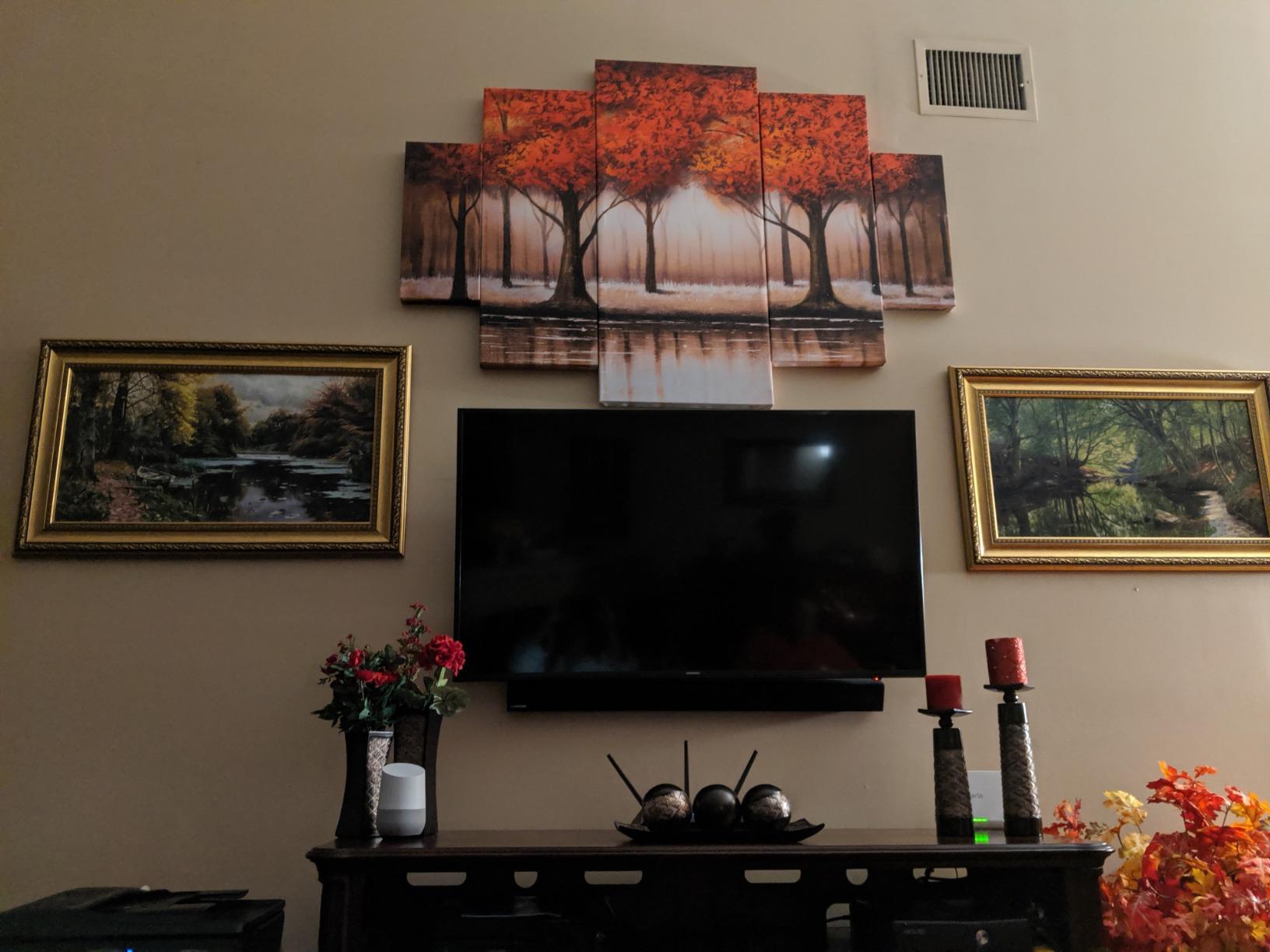 DECORARTS Claude Monet Wall Art Framed,Water Lilies with Gold Frame,36x22 customer photo 1