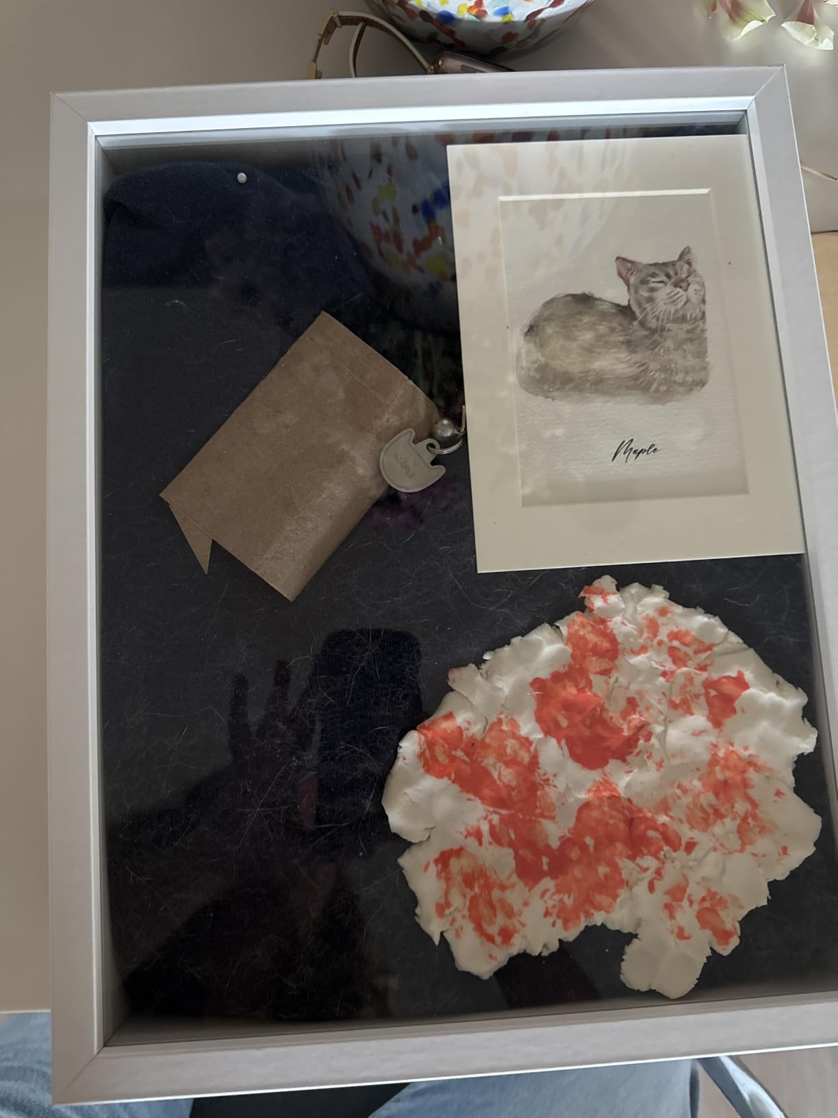 Americanflat 8.5x11 Shadow Box Frame - Engineered Wood - Black customer photo 1