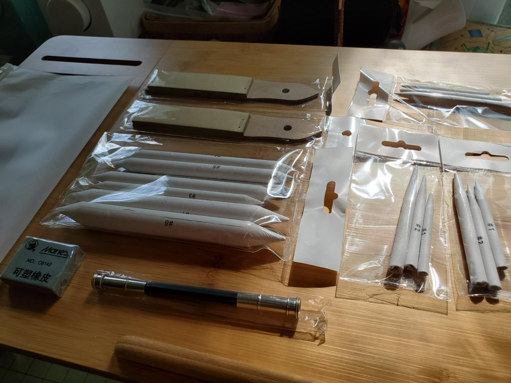 21 Pcs Blending Stumps and Tortillions Paper Art Blenders customer photo 2