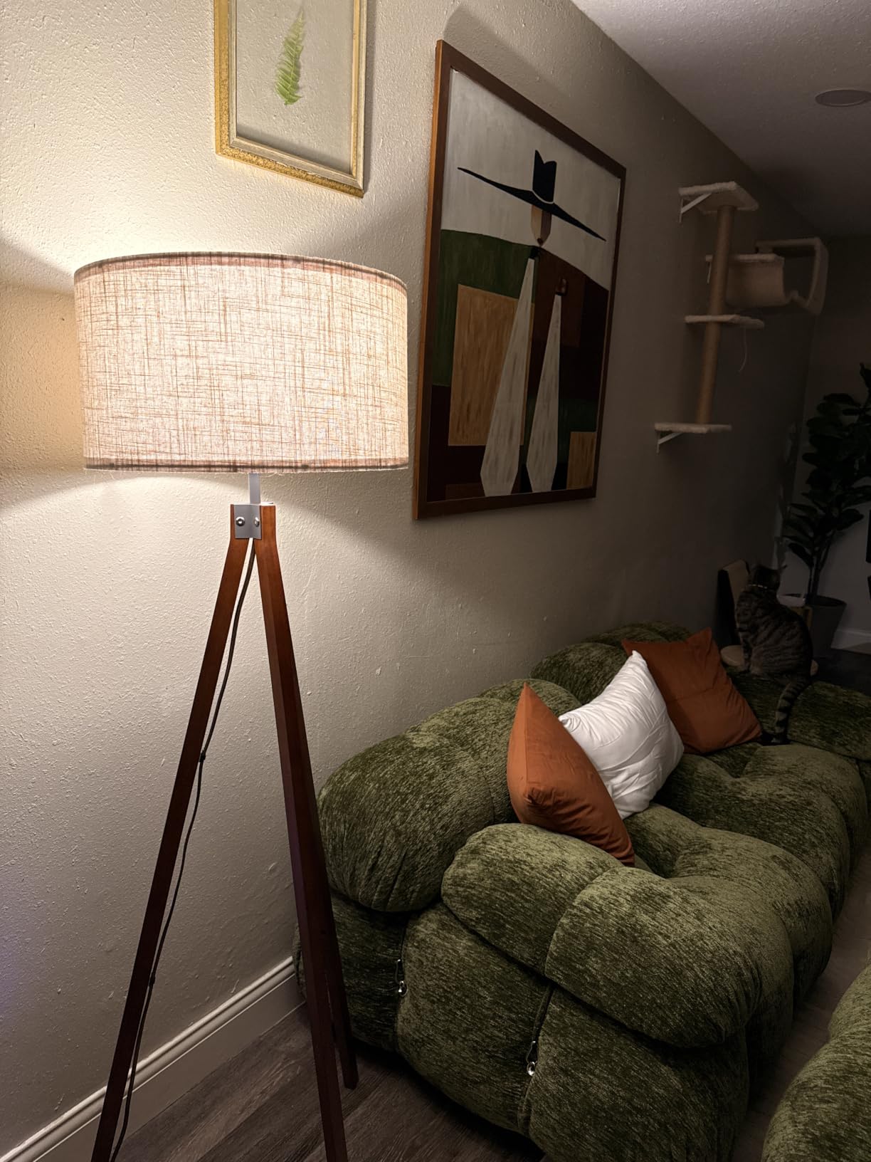 LEPOWER Tripod Floor Lamp Mid Century Modern Standing Lamps for Living Room customer photo 1