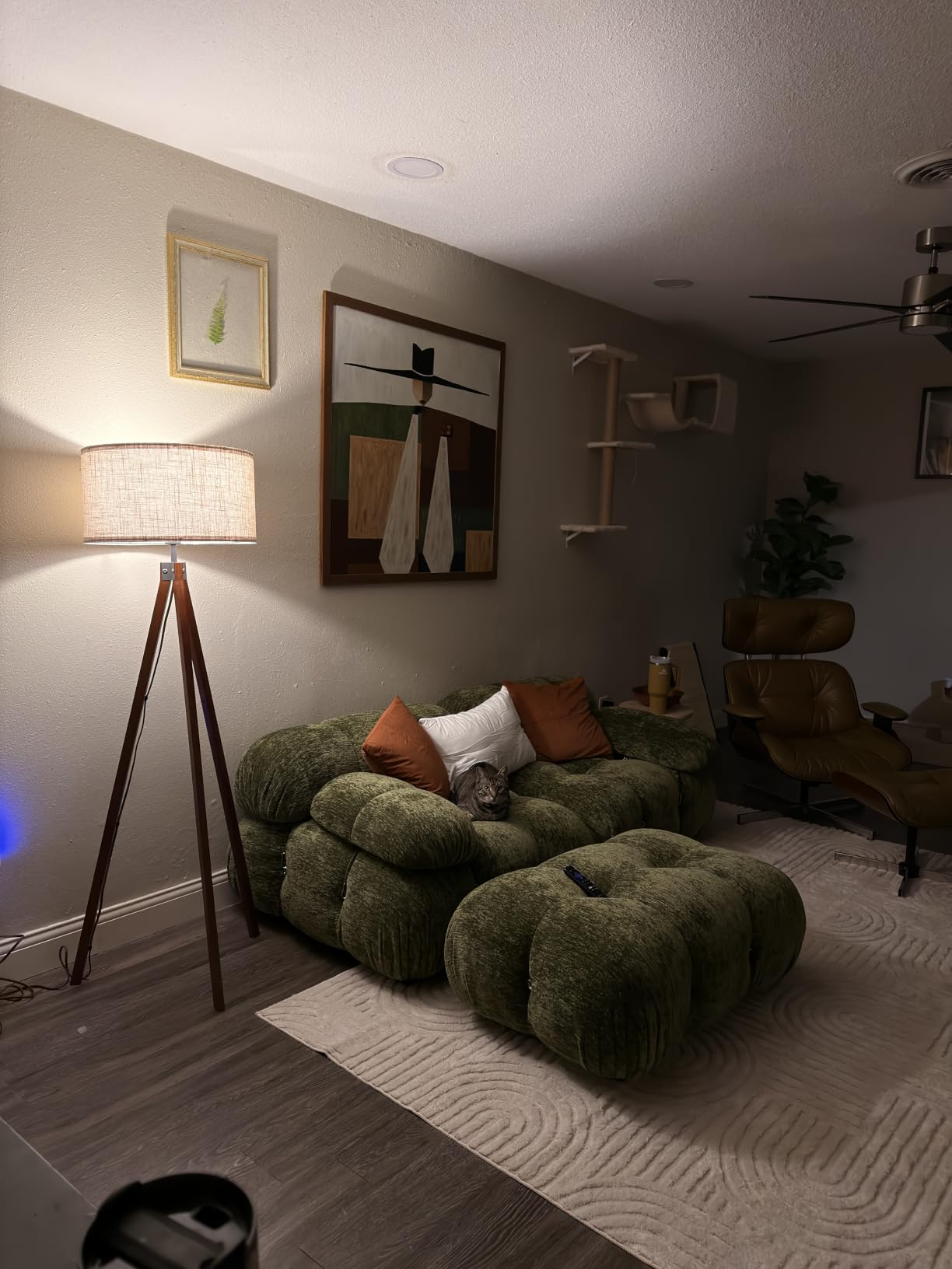 LEPOWER Tripod Floor Lamp Mid Century Modern Standing Lamps for Living Room customer photo 2