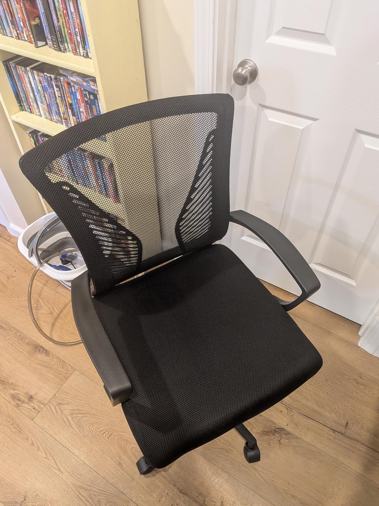 Furmax Office Chair,Ergonomic Computer Desk Mesh Chair,Lumbar Support,Black customer photo 2