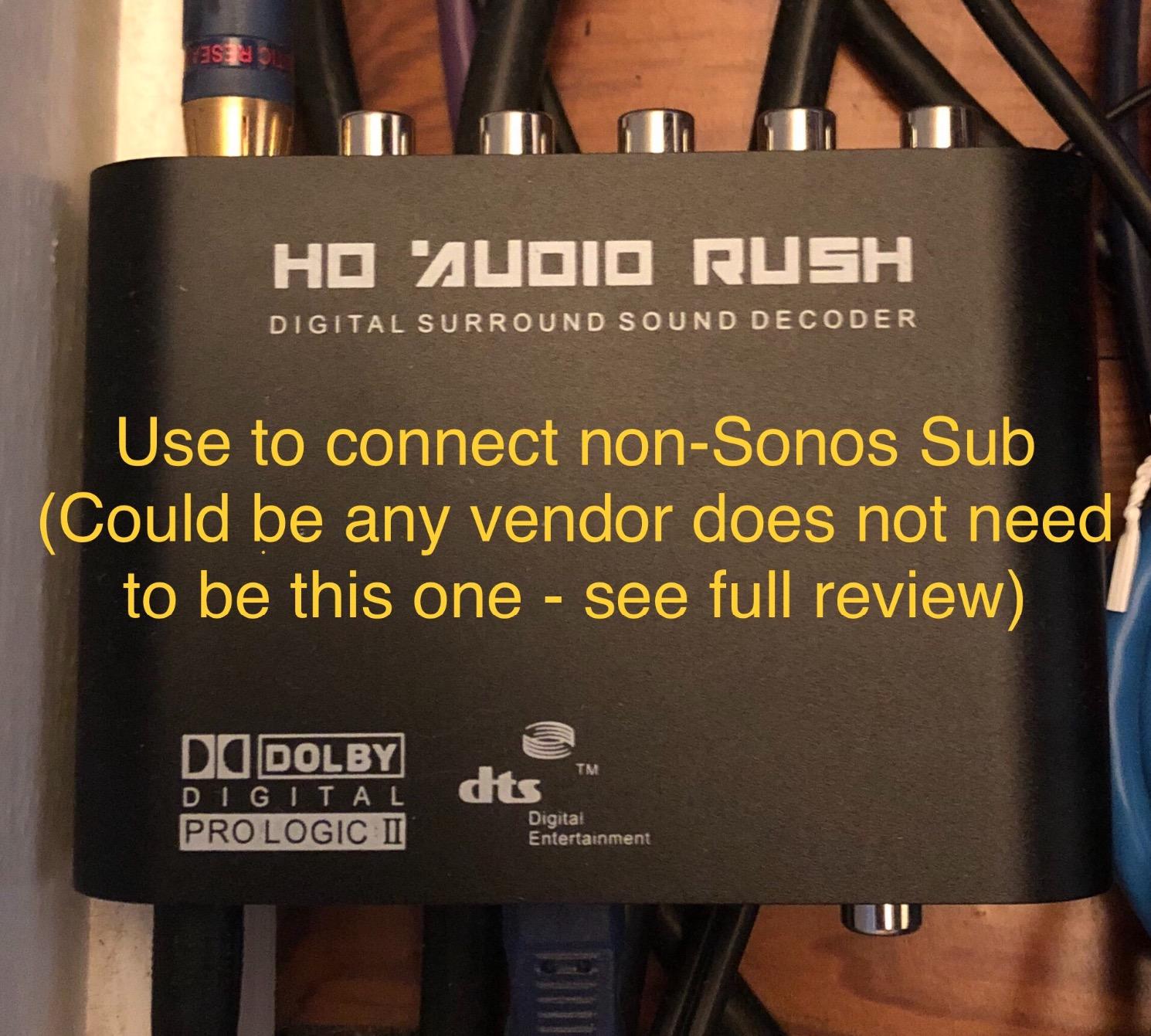Sonos Beam (Gen 1) - Black customer photo 1