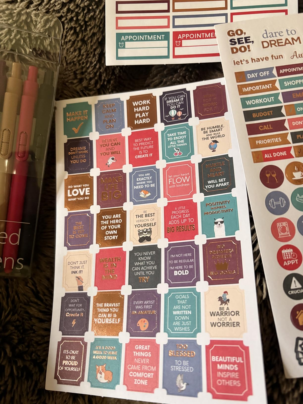 Legend Planner Undated, Weekly & Daily Goal Journal, A5 Rose Gold customer photo 2