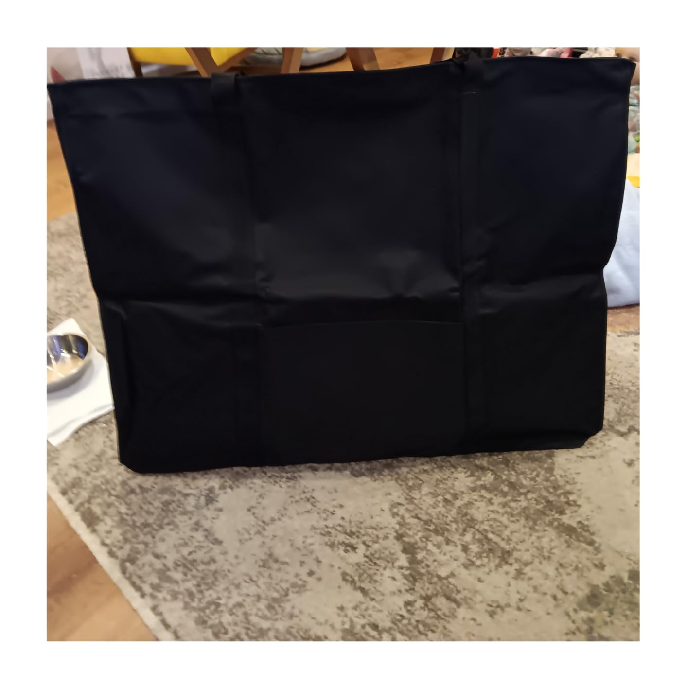 JJRING Dacron Art Portfolio Tote Bag 25'' x 37'' For 24'' x 36'' Black customer photo 1