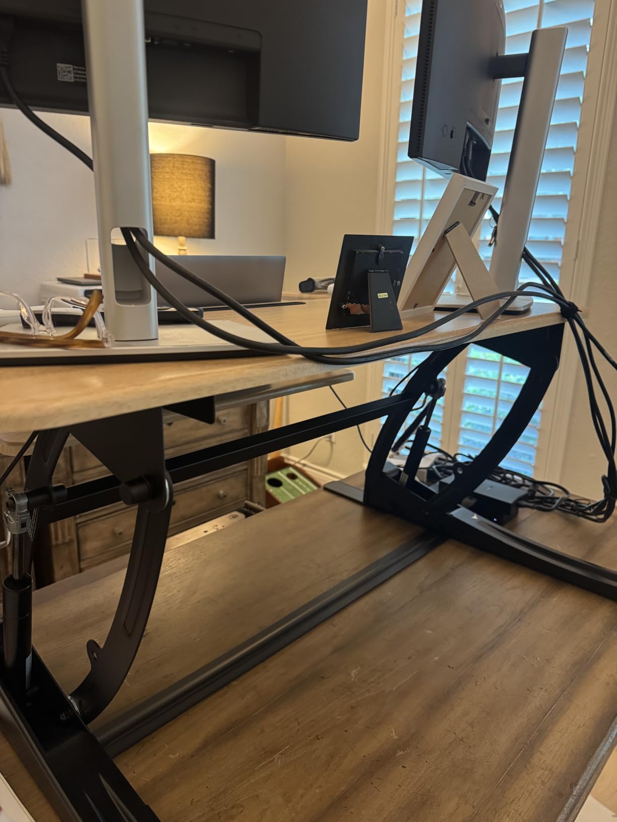 VIVO Black 42 in Standing Desk Converter, DESK-V000VL customer photo 1