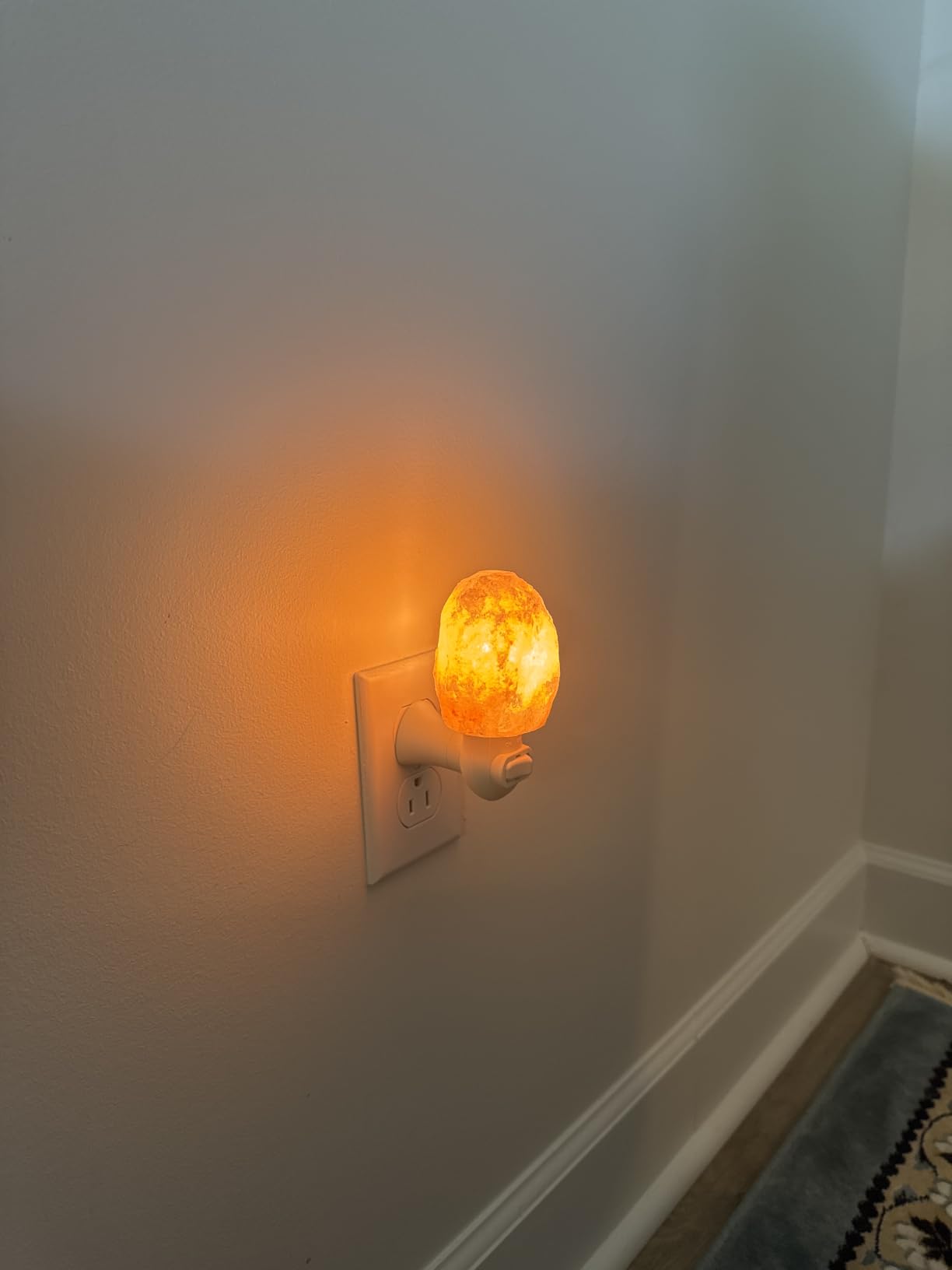 Spantik Pink Himalayan Salt Lamps - Hand Carved, Natural Night Lights for Bedrooms and Home Decor customer photo 2