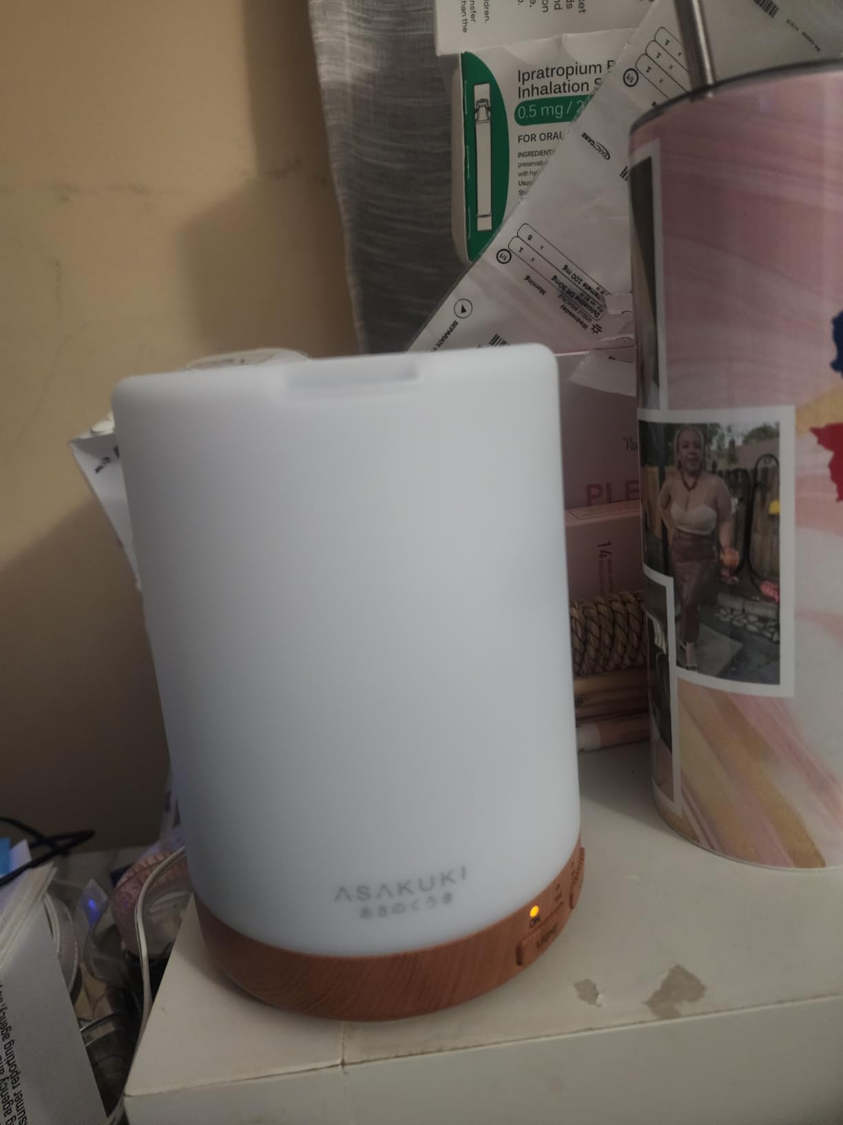 ASAKUKI Essential Oil Diffuser for Home 300 ml Quiet customer photo 1