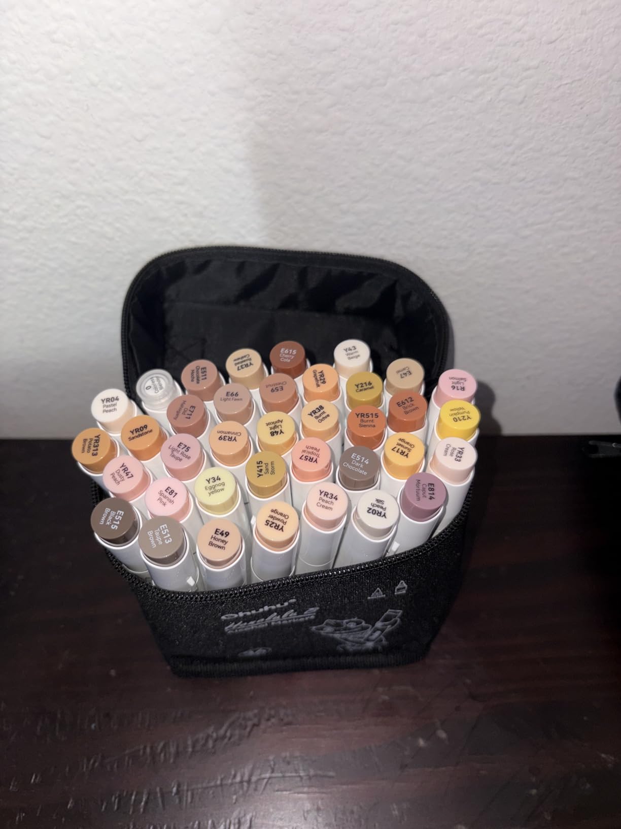Ohuhu Alcohol Markers 48 Colors Brush& Chisel for Adults Cozy Coloring customer photo 2