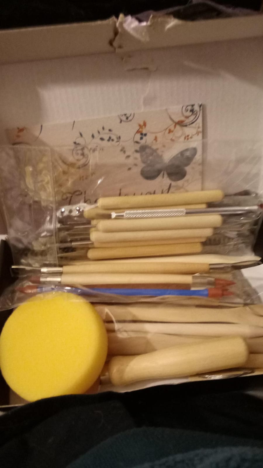 Pottery Sculpting Tools 32PCS Ceramic Clay Carving Tools Set for Crafts Polymer Clay Club,Dotting,Modeling,Shaping Trimming,Hobbyists,Artists customer photo 2