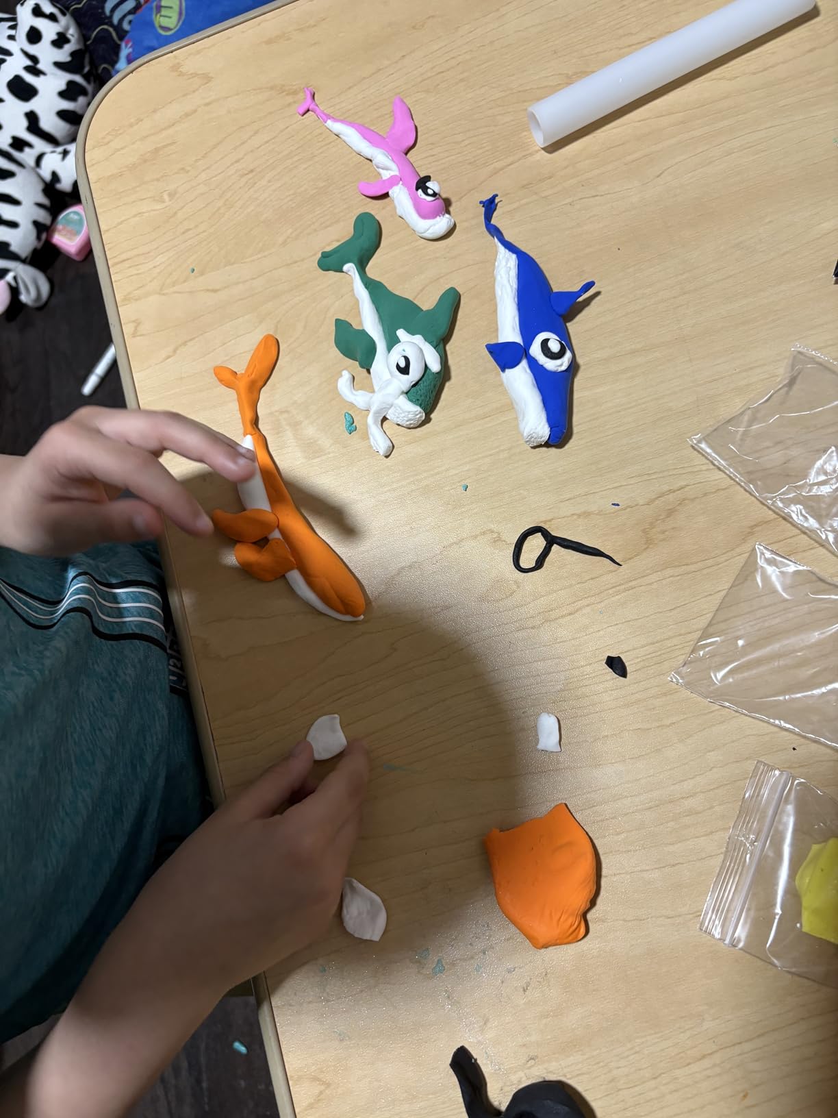 ifergoo Air Dry Clay, 36 Colors Magic Foam DIY Molding Clay for Slime customer photo 2