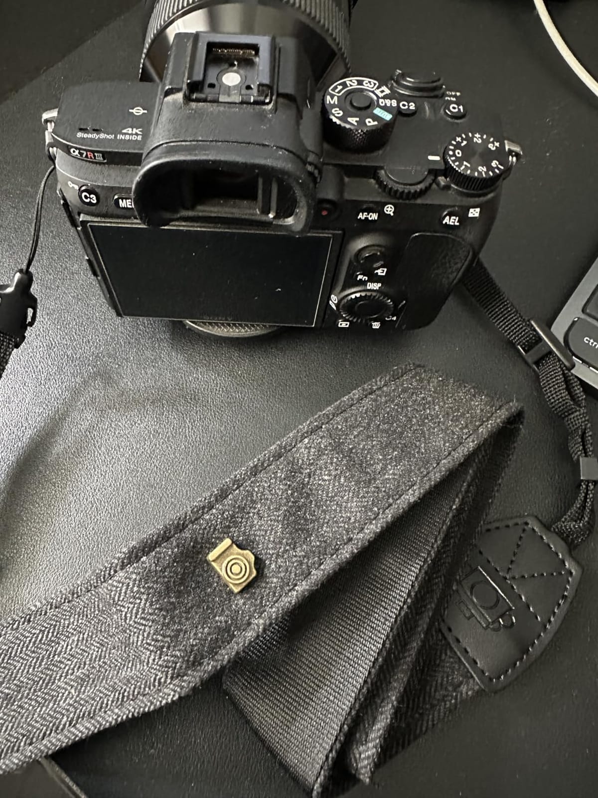 Camera Strap Canvas Black Shoulder Strap with Quick Release Buckles customer photo 1