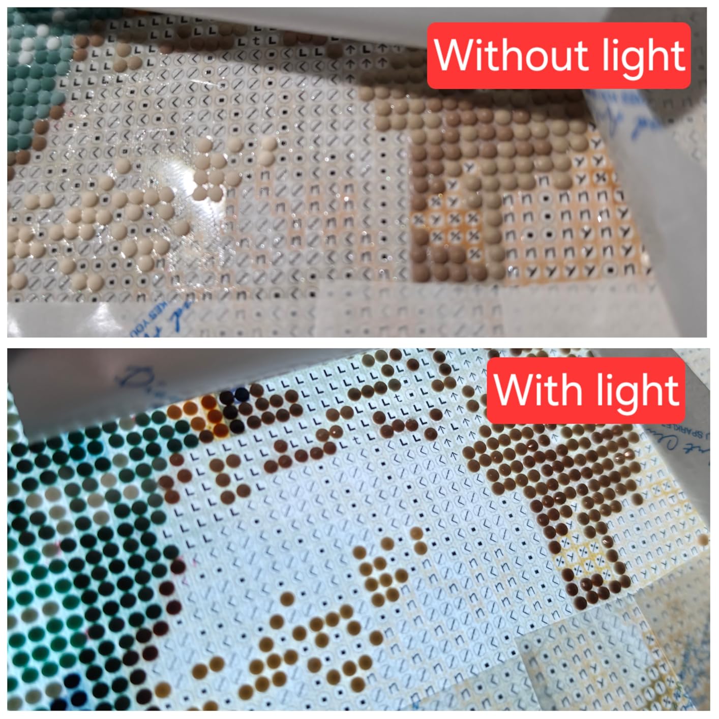 ARTDOT A4 LED Light Pad for Diamond Art Kits for Adults,USB Powered Adjustable Brightness Light Board for Diamond Painting Accessories and Tools customer photo 2