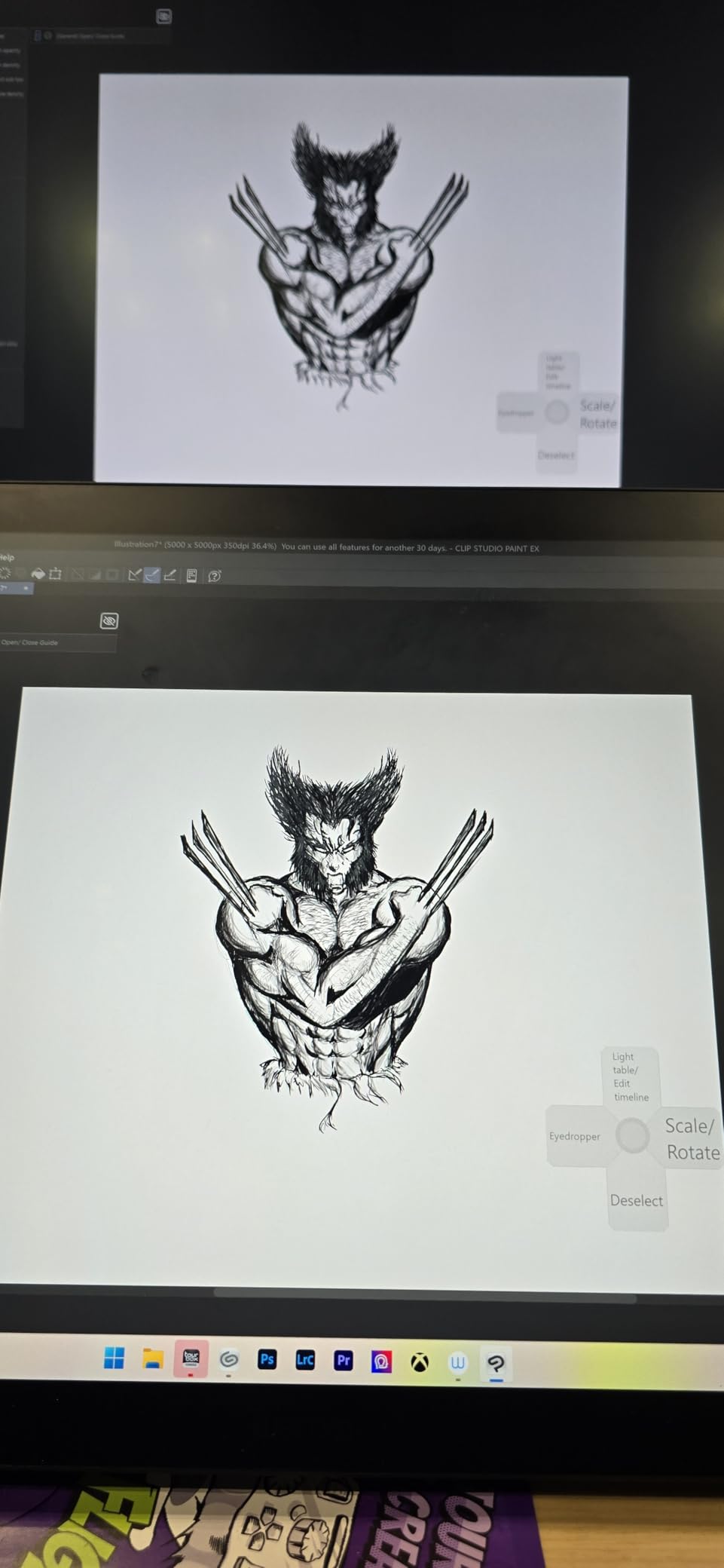 Wacom Cintiq 22, Drawing Tablet with Full HD Screen & Pro Pen 2 customer photo 1