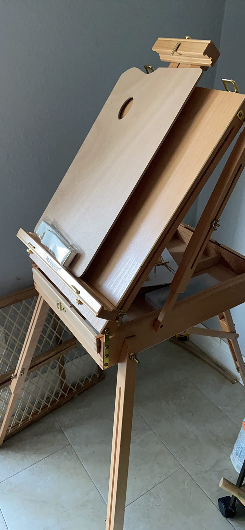 MEEDEN Art Set with French Easel: Acrylic Painting Kit for Adult Artists customer photo 2