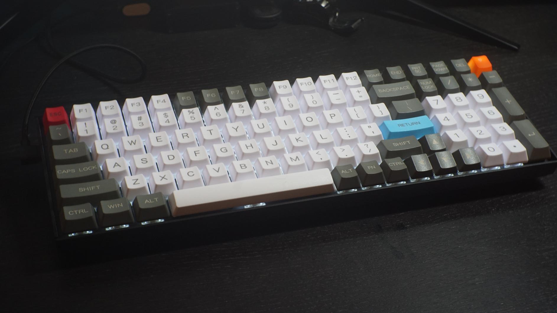 Keychron K4 96% Layout 100 Keys Wireless Bluetooth 5.1/Wired USB Mechanical Gaming Keyboard with Keychron Super Brown Switch White LED Backlight N-Key Rollover for Mac Windows PC-Version 2 customer photo 2