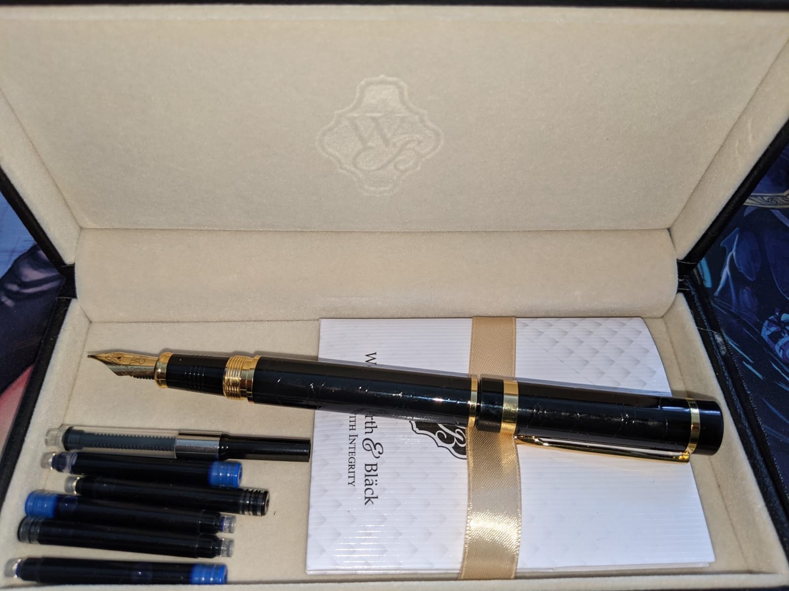 Wordsworth & Black Primori Luxury Fountain Pen Set for Writing, Medium Nib customer photo 2