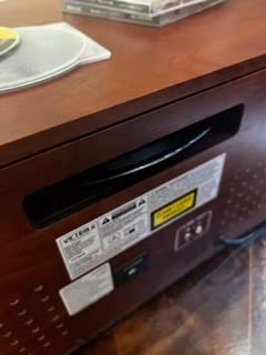 Victrola Ashford – 3-Speed Belt Driven Bluetooth Record Player with CD, Cassette, FM Radio, Aux-In & Built-In Stereo Speakers (Mahogany) customer photo 2