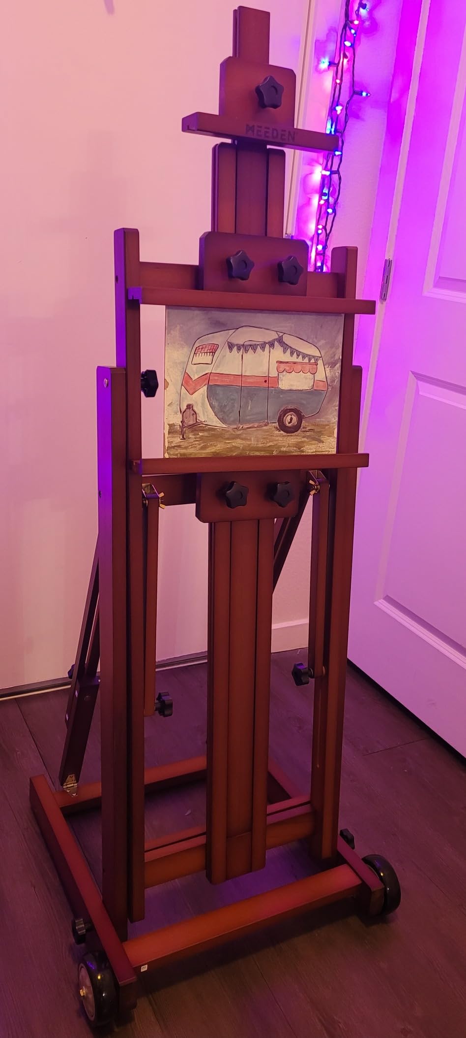 MEEDEN Multi-Function Art Studio Easel: Holds Canvas up to 77