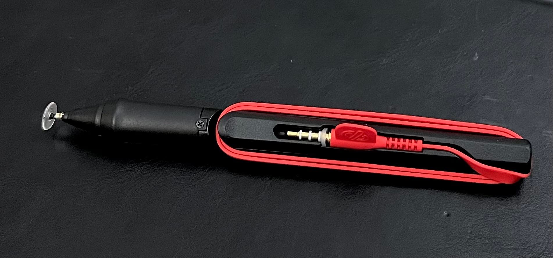 SonarPen - Pressure Sensitive Stylus for iPhone, Android & Switch, Black customer photo 1