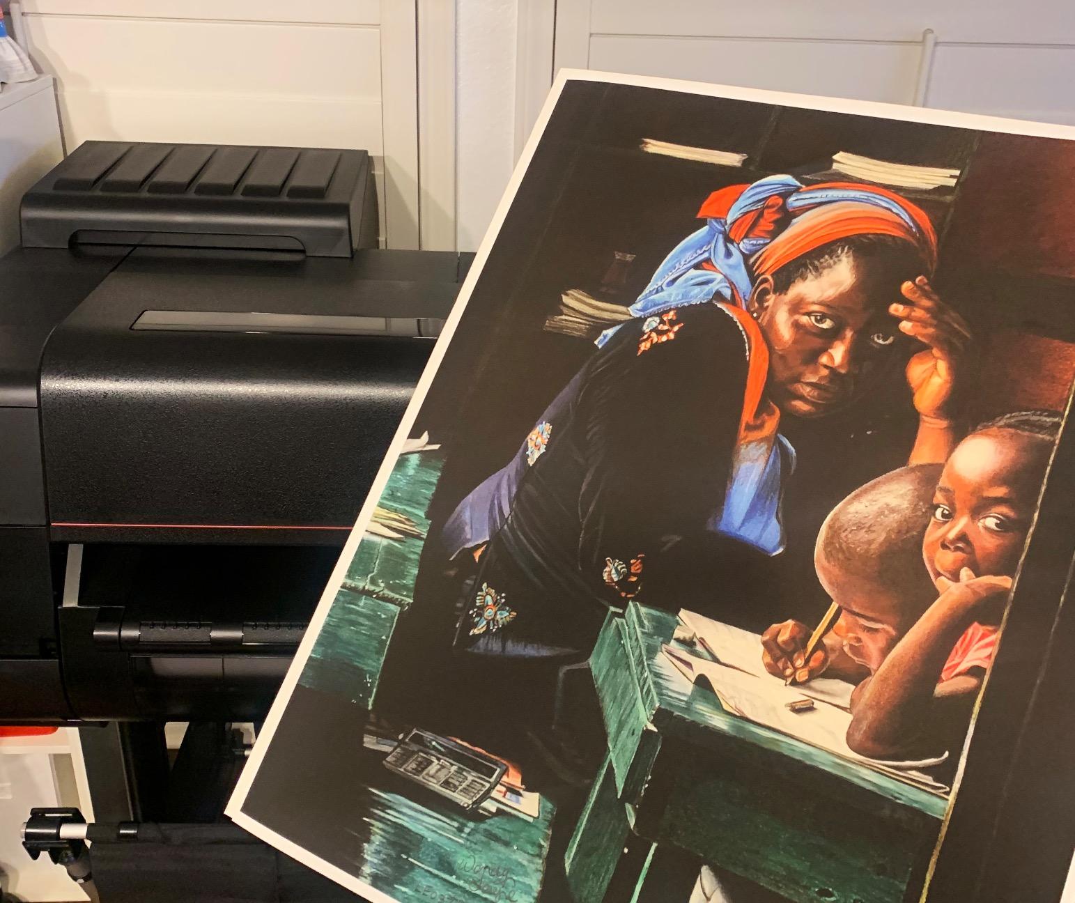 CANON PRO 2100 24 WIDE, FORMAT FINE ART PRINTER customer photo 1
