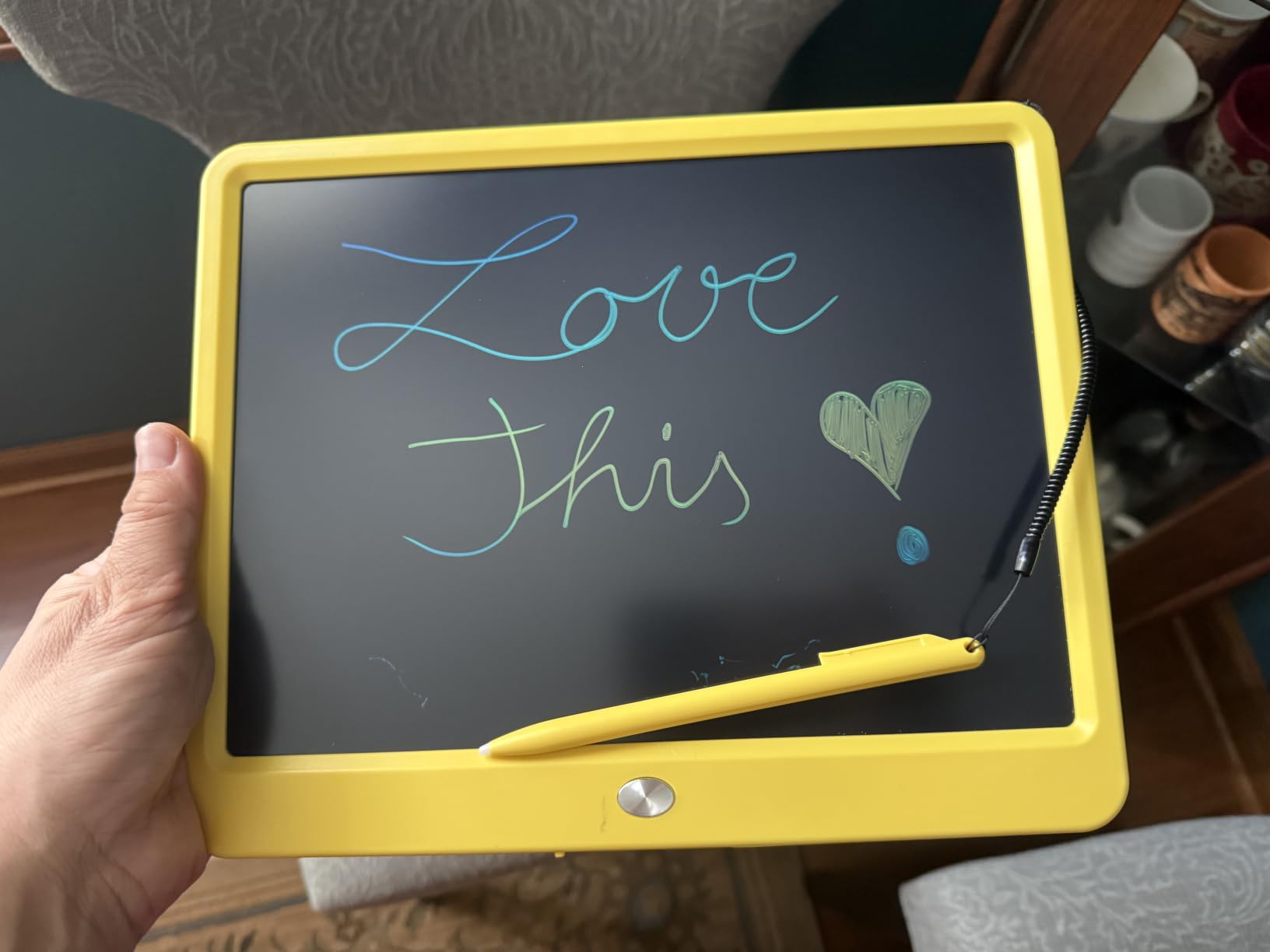 Bravokids Toys for 3-6 Years Old Girls Boys, LCD Writing Tablet 10 Inch Doodle Board, Electronic Drawing Pads, Educational Birthday Gift for 3 4 5 6 7 8 Years Old Kids Toddler (Blue) customer photo 2